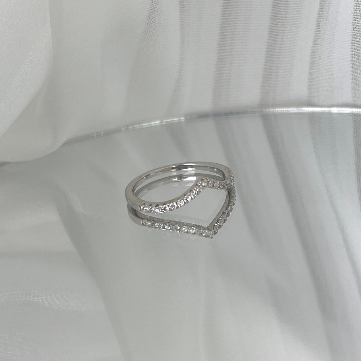 [ORA ]Elaborate Tennis Band Ring