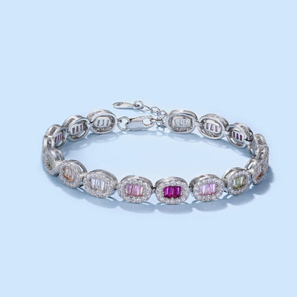 [ORA ]Exquisite Ornate Emerald Cut Daily Bracelet