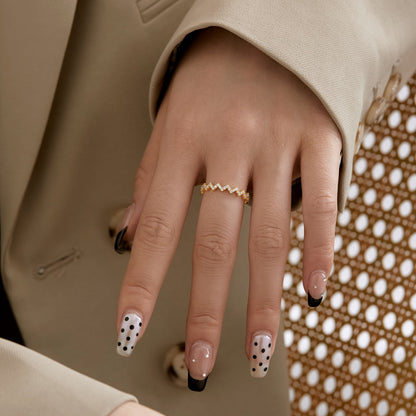 [ORA ]Delicate Enchanting Wave Shape Daily Ring