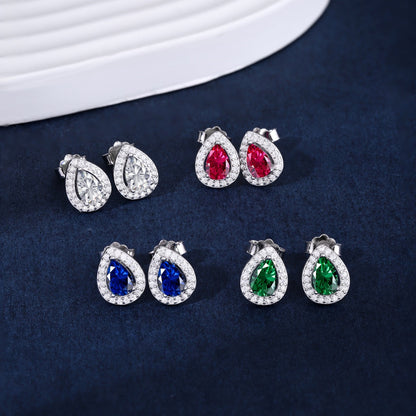 [ORA ]Luxurious Water Drop Shape Earrings