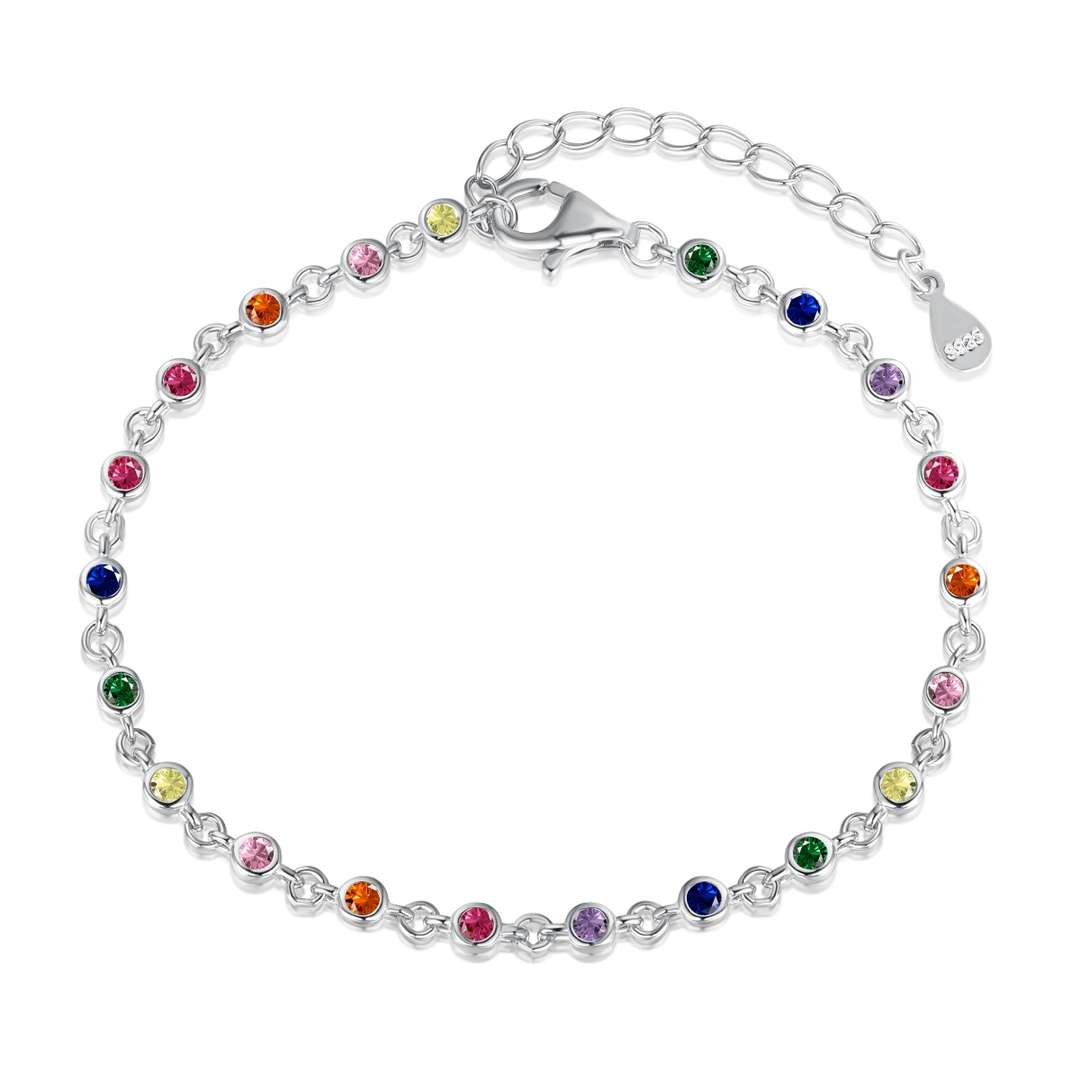 [ORA ]Colorful Bead Array Bracelet