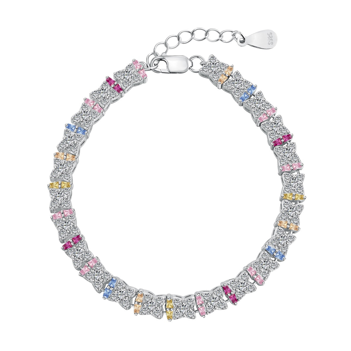 [ORA ]Unique Colorful Flower Shape Daily Bracelet