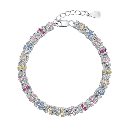 [ORA ]Unique Colorful Flower Shape Daily Bracelet
