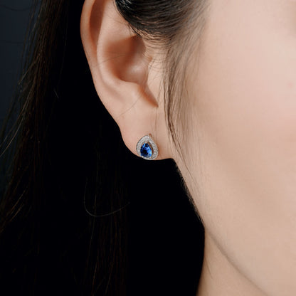 [ORA ]Luxurious Water Drop Shape Earrings