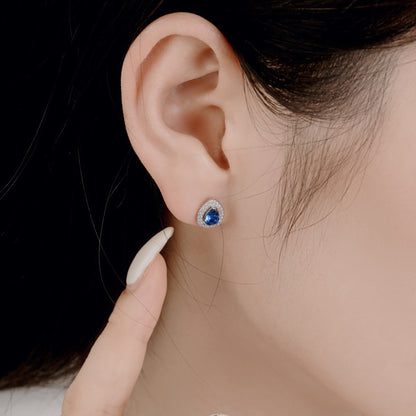 [ORA ]Luxurious Water Drop Shape Earrings