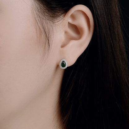 [ORA ]Luxurious Water Drop Shape Earrings