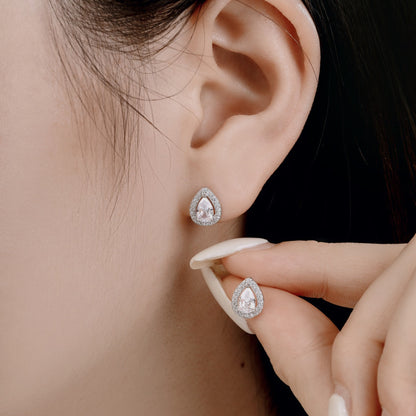 [ORA ]Luxurious Water Drop Shape Earrings