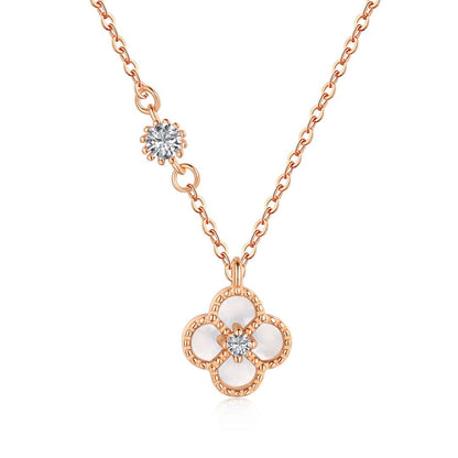 [ORA ]Delicate Flower Shape Necklace