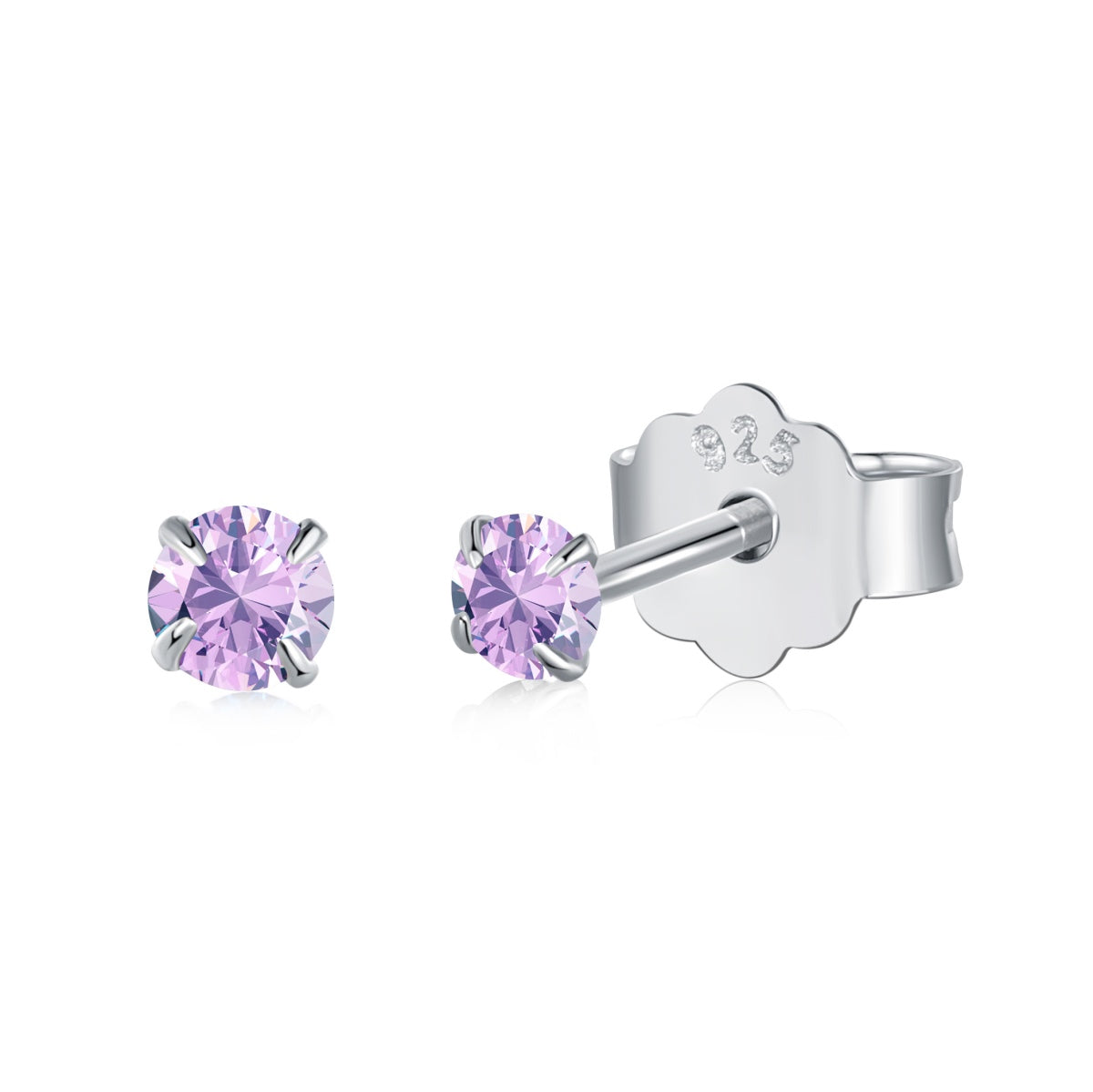 [ORA ]Delicate Solitaire Earrings
