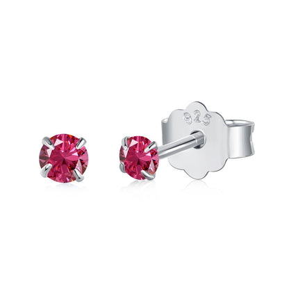 [ORA ]Delicate Solitaire Earrings
