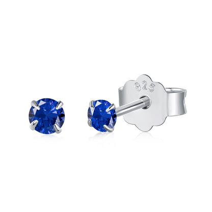 [ORA]Delicate Solitaire Earrings