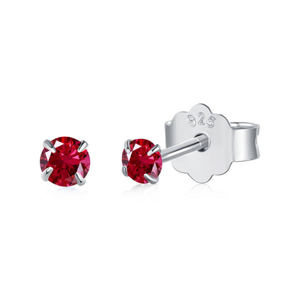 [ORA ]Delicate Solitaire Earrings