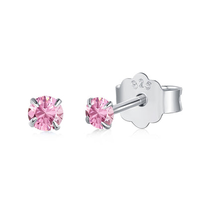 [ORA ]Delicate Solitaire Earrings