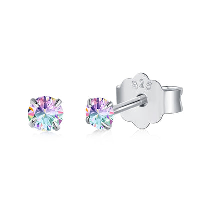 [ORA ]Delicate Solitaire Earrings