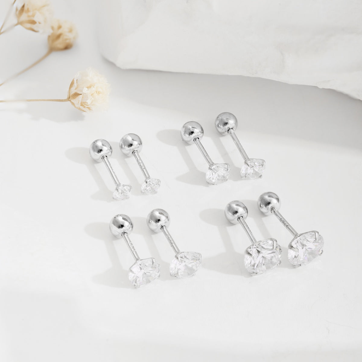 [ORA ]Unique U-Shaped Ear Bone Earrings