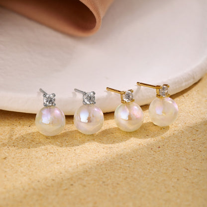[ORA ]Symphony Mermaid Pearl Earrings