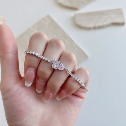 [ORA ]Dazzling Unique Multi Shape Lover Bracelet