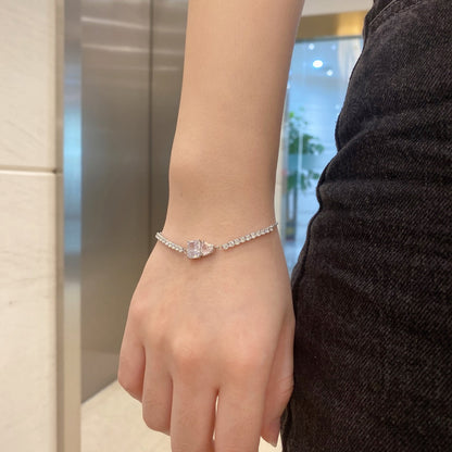 [ORA ]Dazzling Unique Multi Shape Lover Bracelet