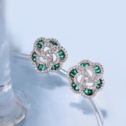 [ORA ]Exquisite Flower Shape Daily Earrings