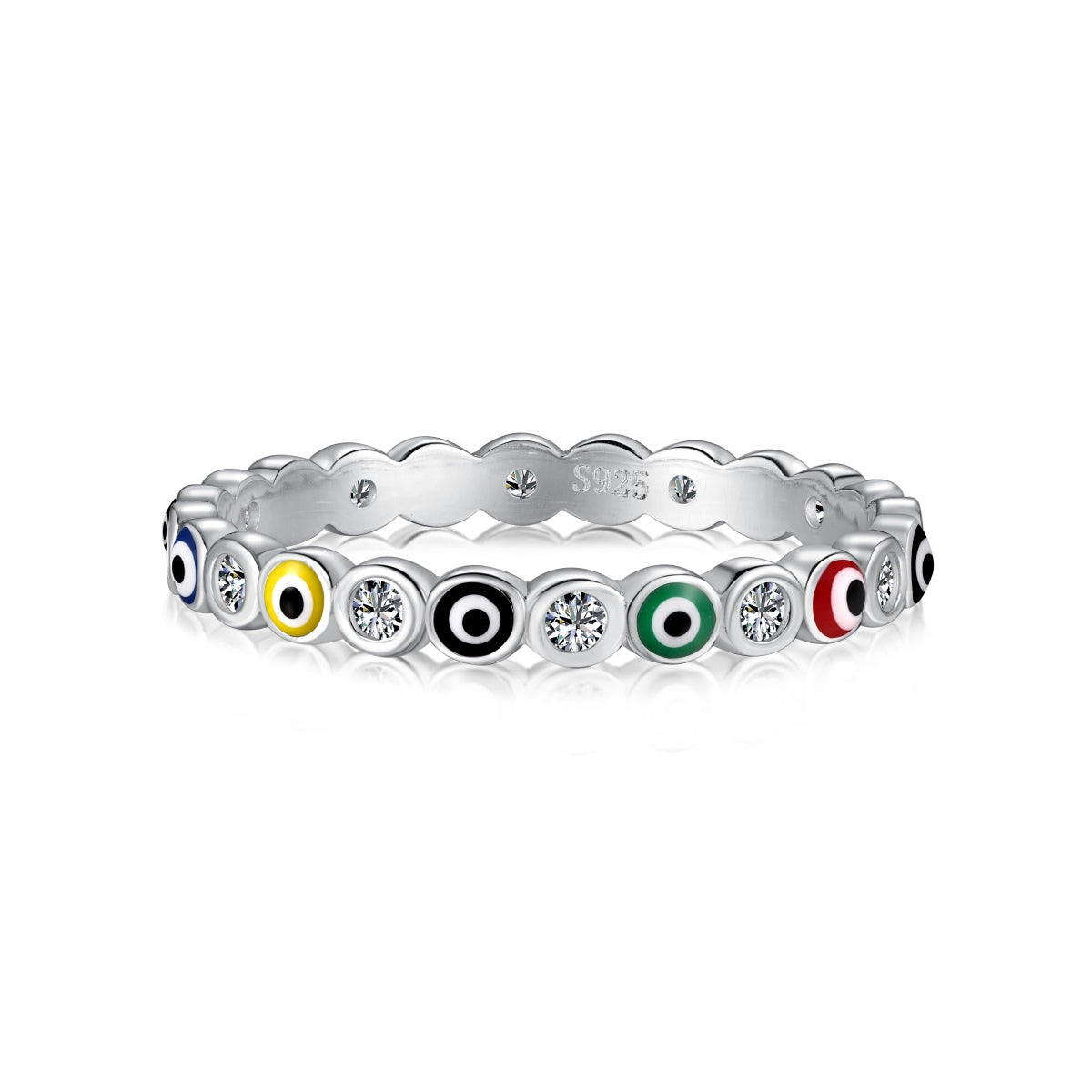 [ORA ]Sparkling Vibrant Round Shape Daily Ring