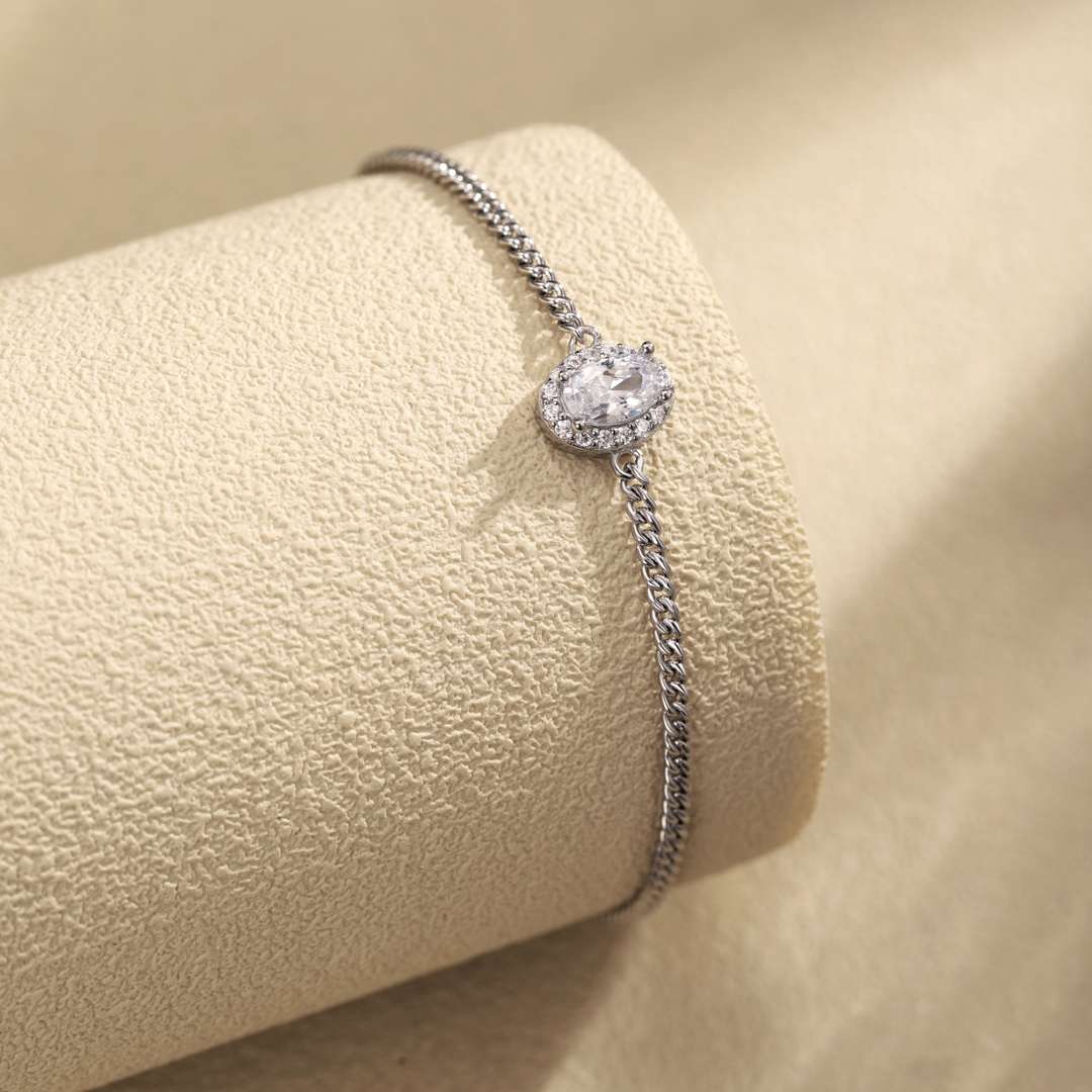[ORA ]Exquisite Oval Shape Bracelet