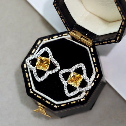 [ORA ]Elegant Star Shape Princess Cut Daily Earrings