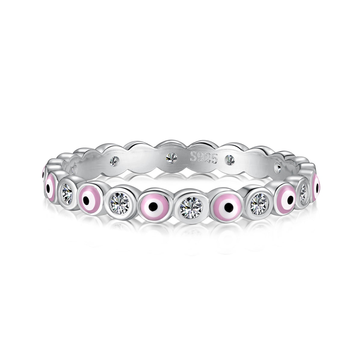 [ORA ]Sparkling Vibrant Round Shape Daily Ring