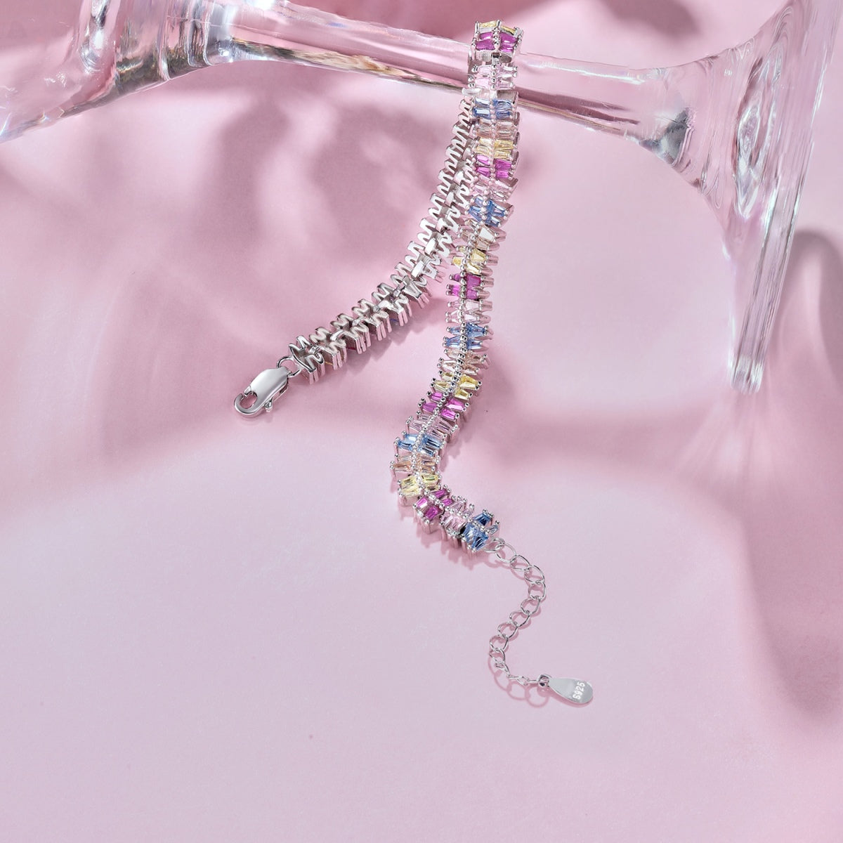[ORA ]Sparkling Exquisite Multi Cut Party Bracelet