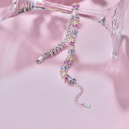 [ORA ]Sparkling Exquisite Multi Cut Party Bracelet