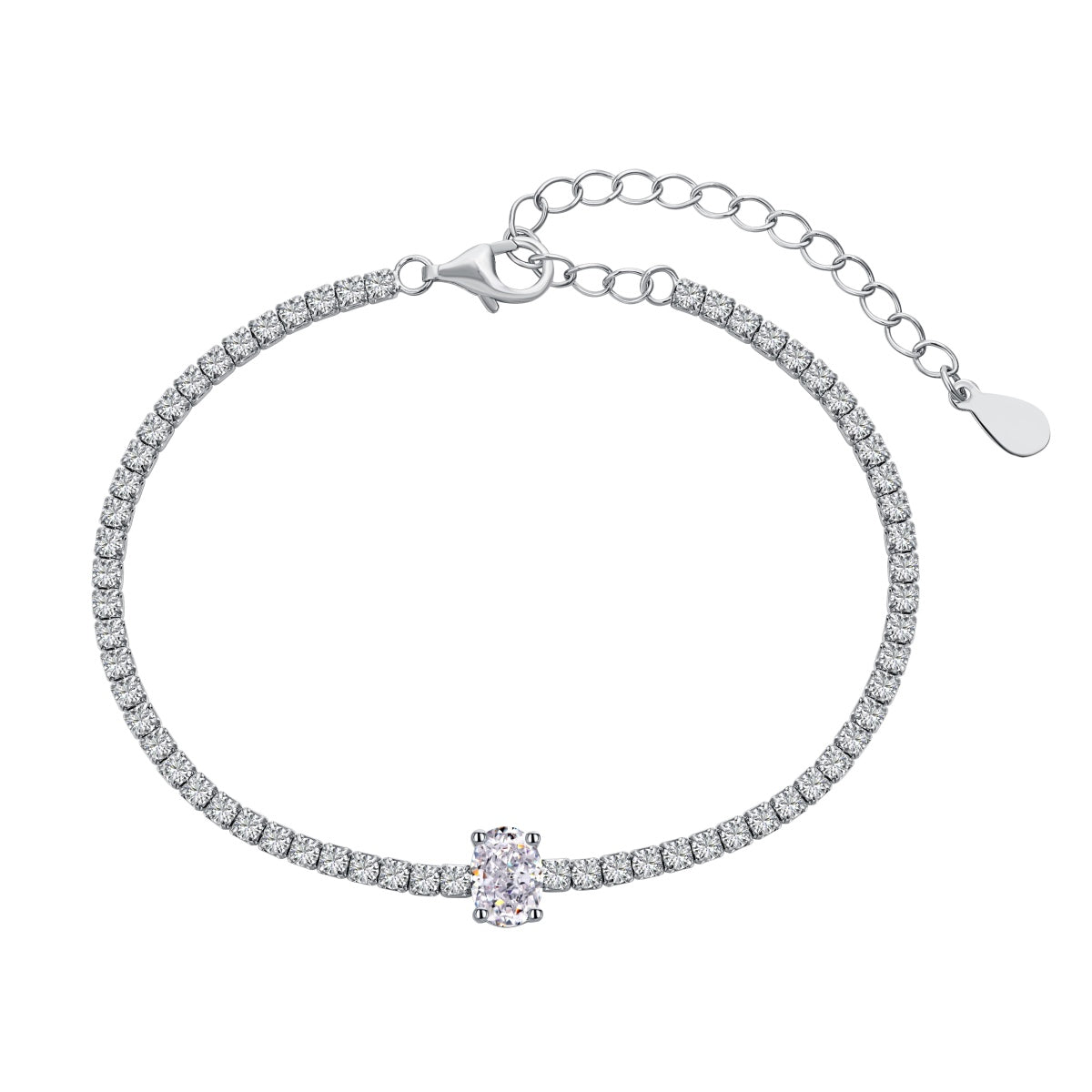 [ORA ]0.75 Carat Exquisite Oval Cut Daily Bracelet