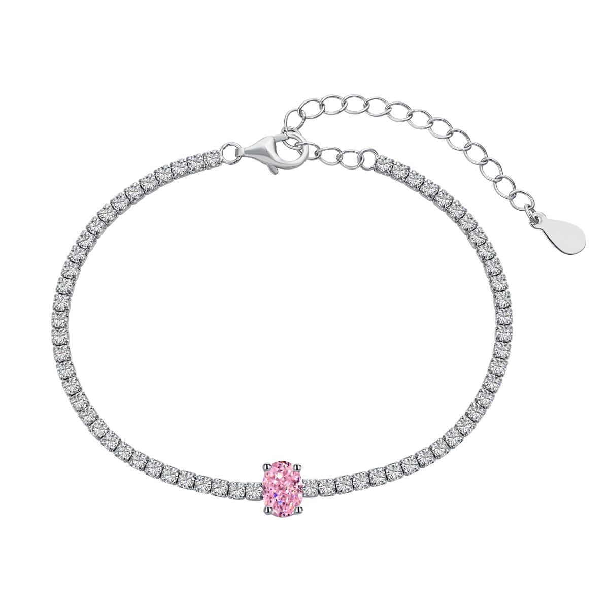 [ORA ]0.75 Carat Exquisite Oval Cut Daily Bracelet