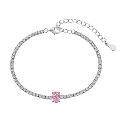 [ORA ]0.75 Carat Exquisite Oval Cut Daily Bracelet
