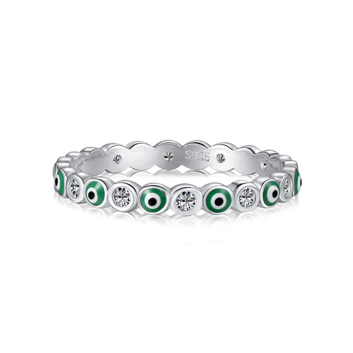 [ORA ]Sparkling Vibrant Round Shape Daily Ring