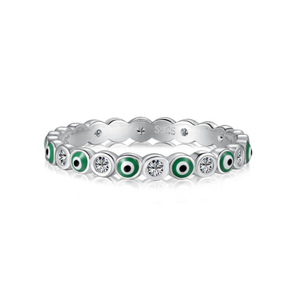 [ORA ]Sparkling Vibrant Round Shape Daily Ring