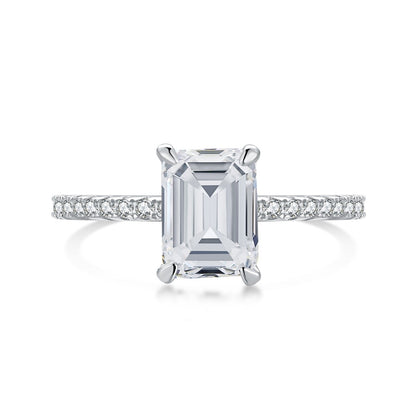 [ORA]2.0 Carat Scintillating Ornate Radiant Cut Party Ring