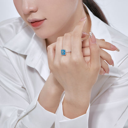[ORA ]4.0 Carat Luxurious Engagement Ring
