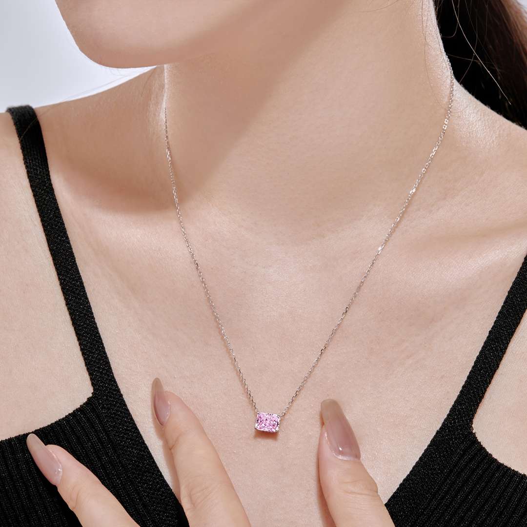 [ORA]Luxurious Square Shape Colorful Necalack