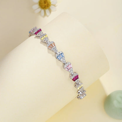 [ORA ]Radiant Water Drop Shape Daily Bracelet