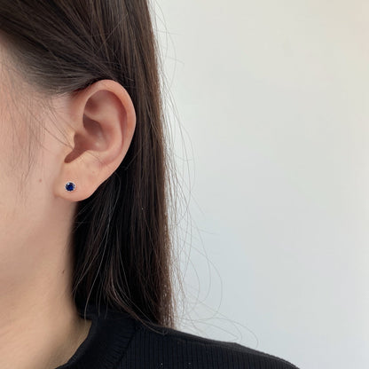 [ORA ]Sparkling Colorful Round Shape Earrings
