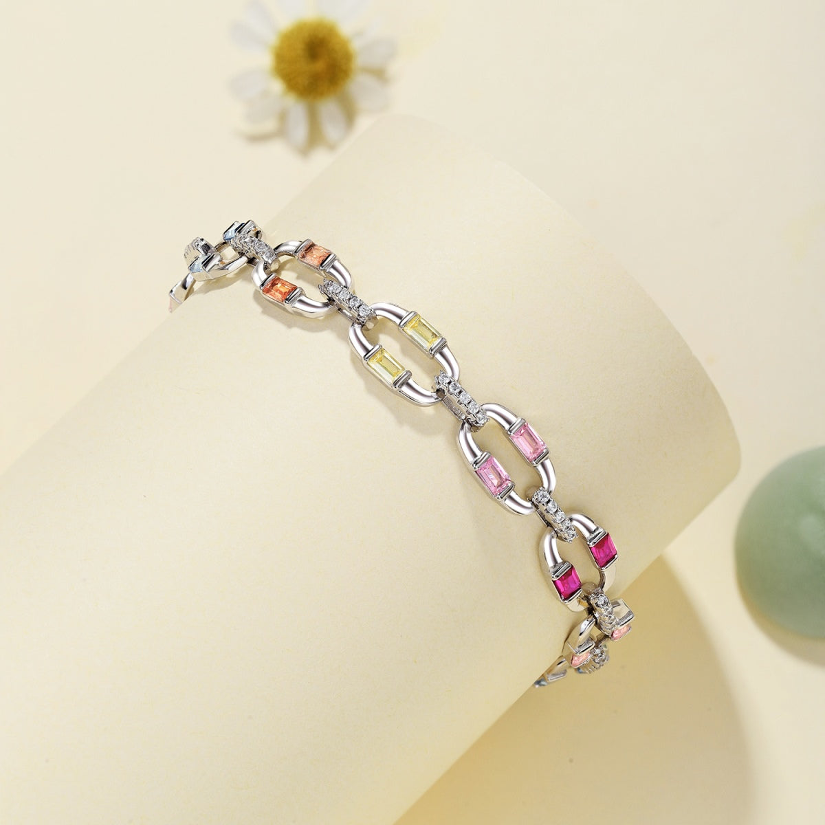 [ORA ]Dazzling Colorful Daily Bracelet