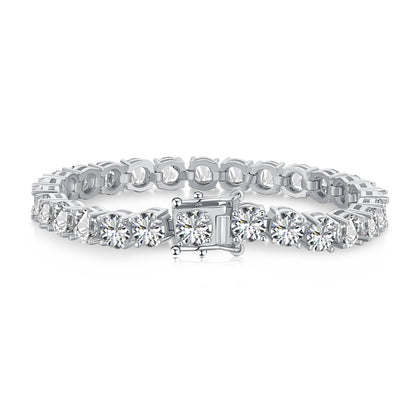 [ORA ]0.75 Carat Dazzling Round Cut Wedding Bracelet