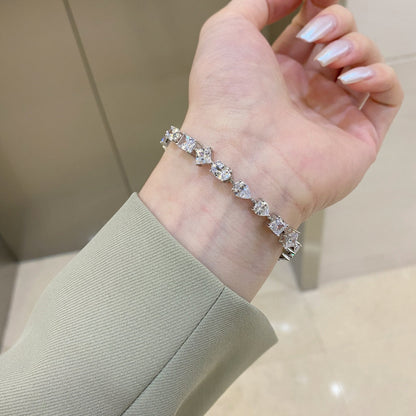 [ORA ]Unique Exquisite Multi Cut Daily Bracelet