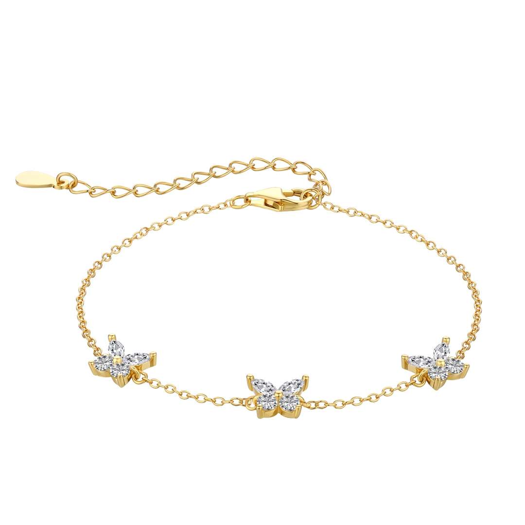 [ORA ]Radiant Butterfly Shape Necklace