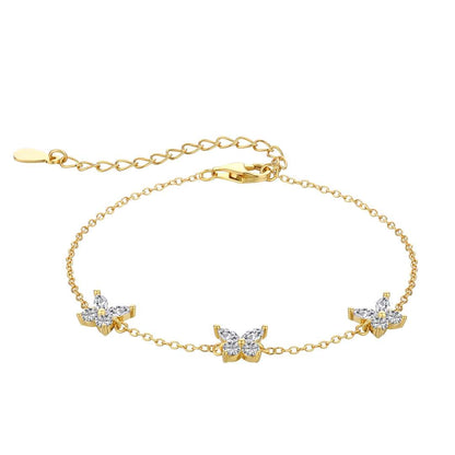 [ORA ]Radiant Butterfly Shape Necklace
