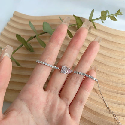 [ORA ]Dazzling Unique Multi Shape Lover Bracelet
