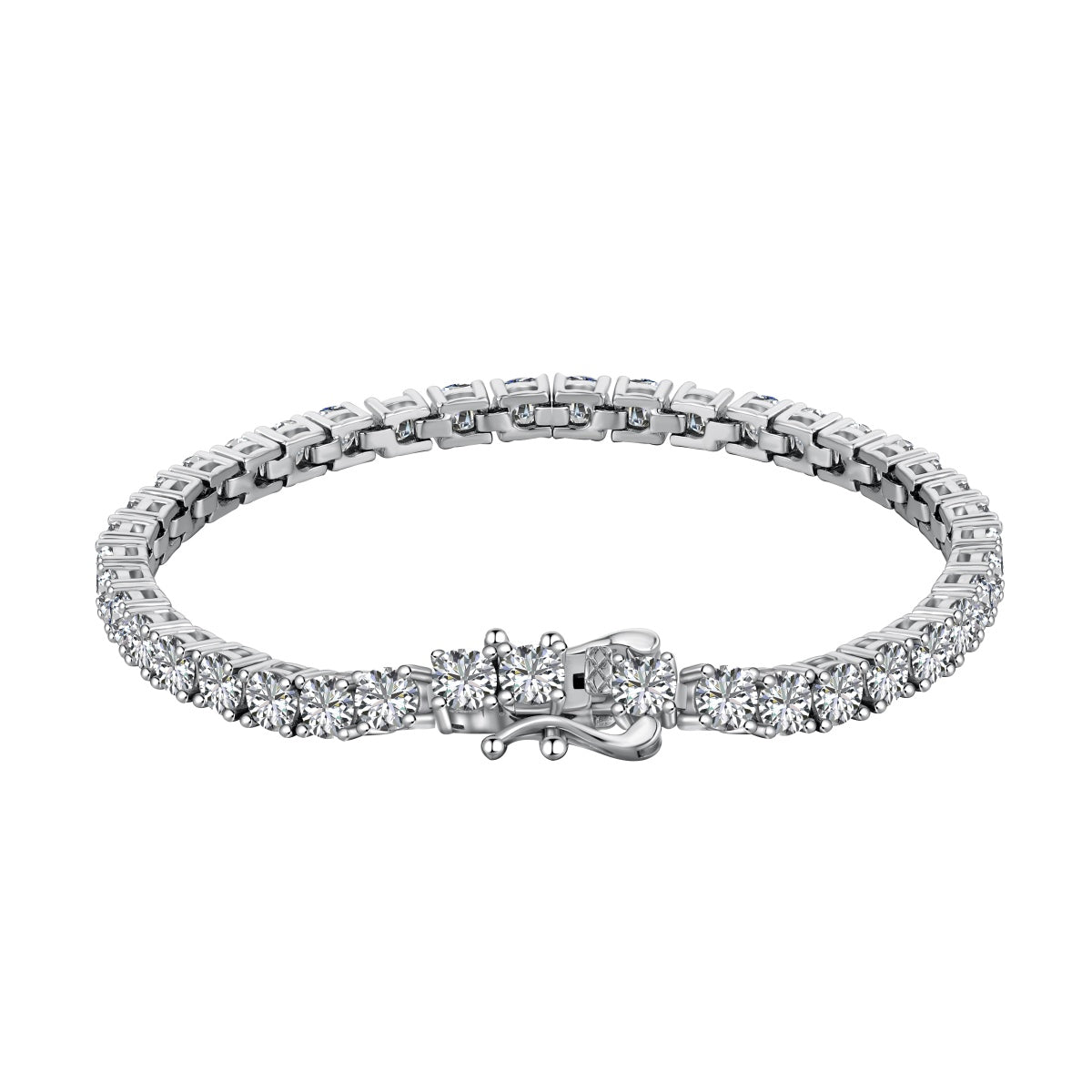 [ORA ]Luxurious Ornate Round Cut Tennis Bracelet