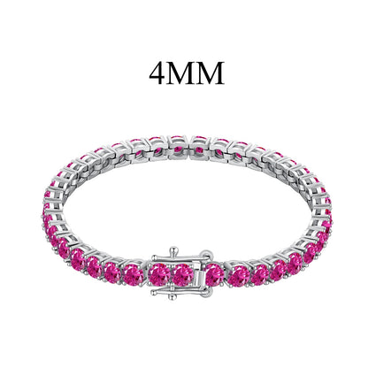 [ORA ]Radiant Colorful Round Cut Party Bracelet