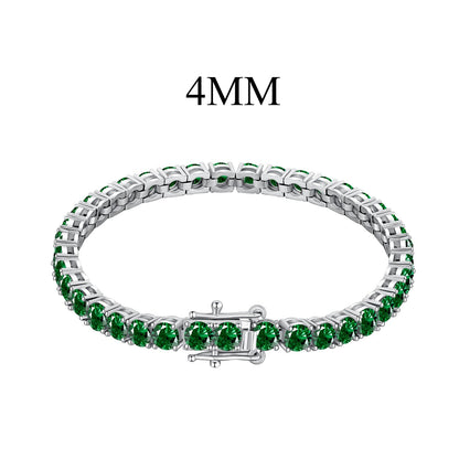 [ORA ]Radiant Colorful Round Cut Party Bracelet