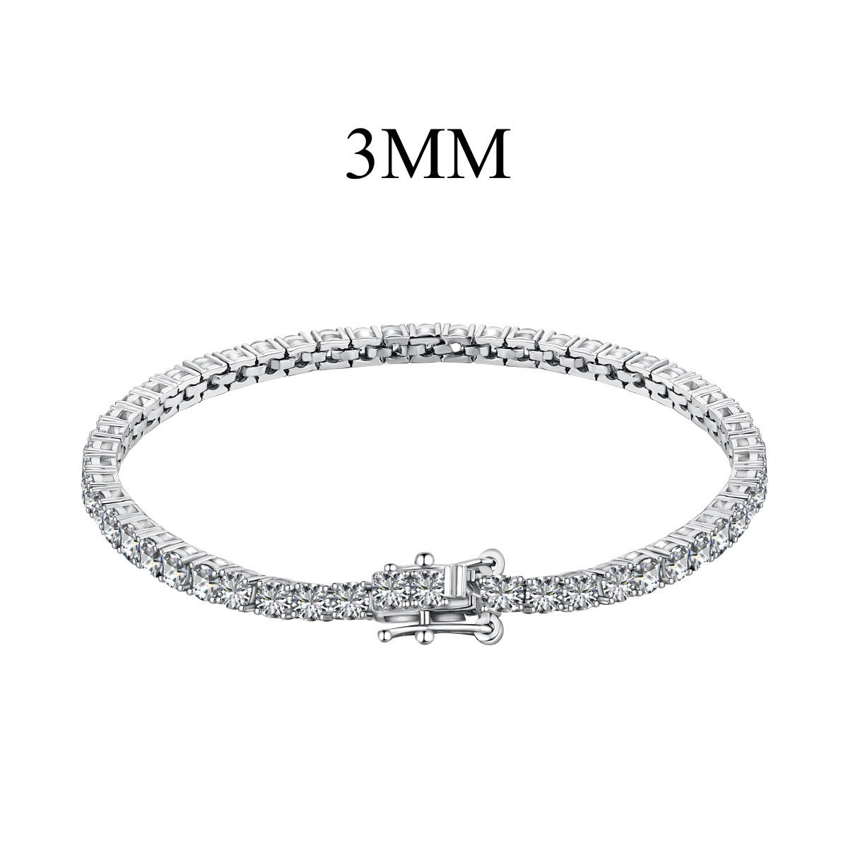 [ORA ]Radiant Colorful Round Cut Party Bracelet