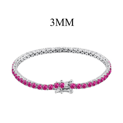 [ORA ]Radiant Colorful Round Cut Party Bracelet